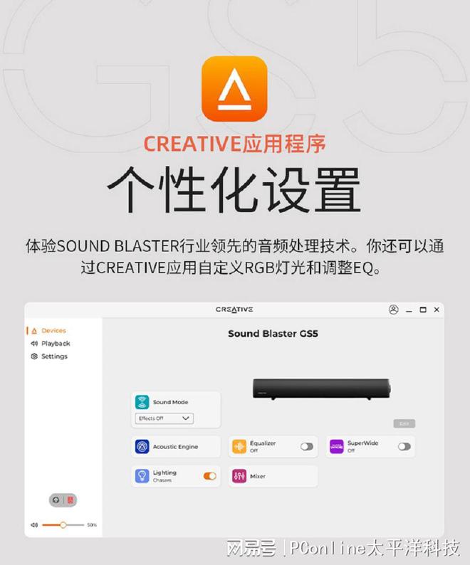 LASTER GS5电竞音箱上市米乐m6创新科技SOUND B(图8)